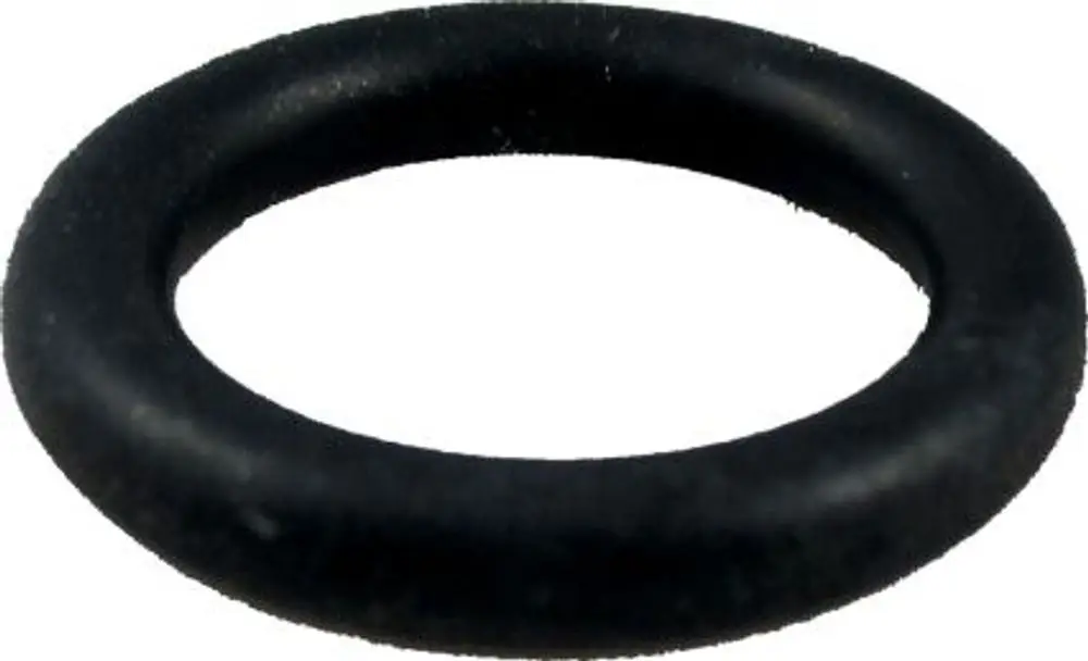 Schwarzer Gummi-O-Ring mit rundem Querschnitt, geeignet für verschiedene Anwendungen. Hergestellt von der Marke Wolf.